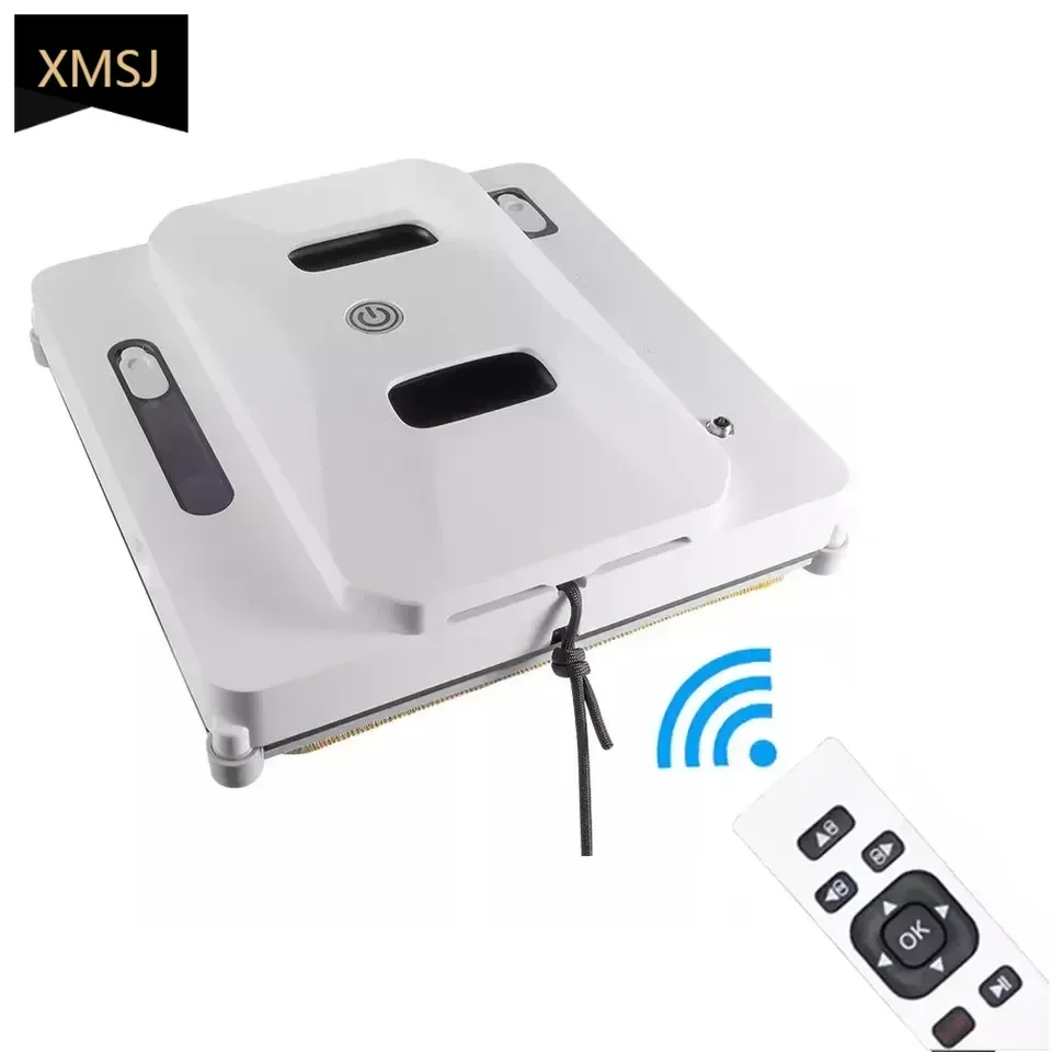 Customized 2.4g Wireless Remote Control Intelligent X6sp Robotic Window Cleaner With Dual Water Spray For Home/office Glass Use