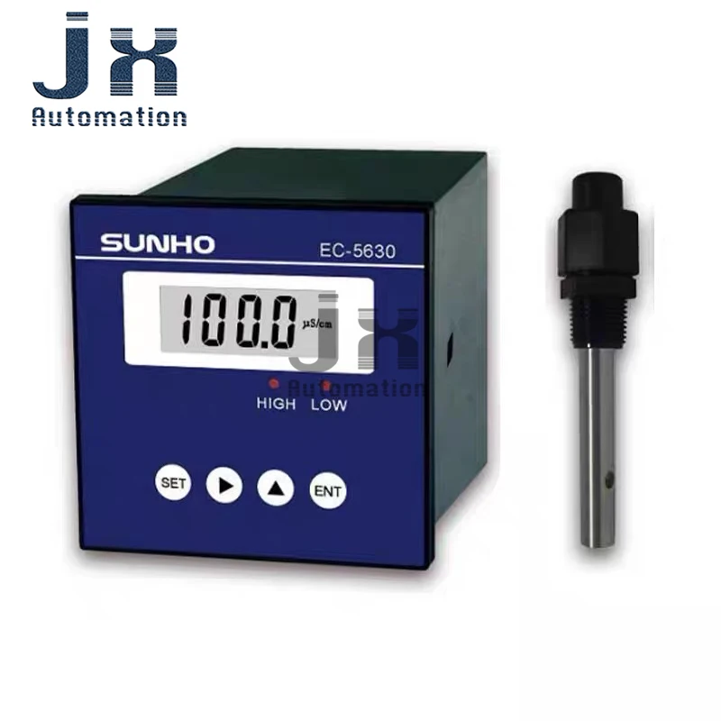 SUNHO EC-5630 جهاز مراقبة/جهاز تحكم ذكي في الموصلية عبر الإنترنت مع مسبار مراقبة لمعالجة المياه