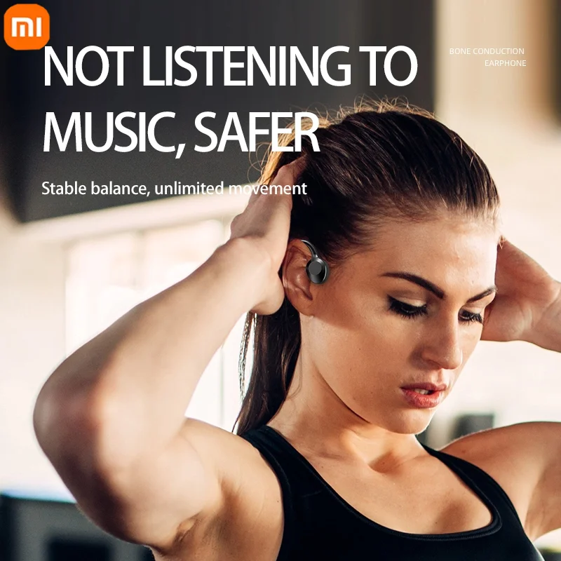 Xiaomi Swimming Bone Conduction Bluetooth 5.3 Headphones Double Earless IPX8 Waterproof Air Conduction Headphones New Arrivals