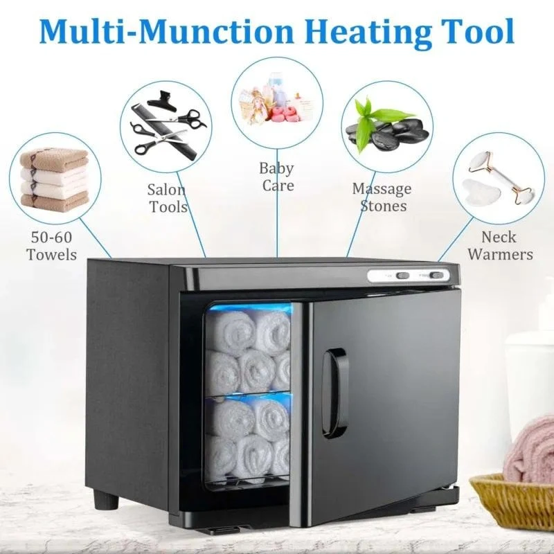 Hot Towel Warmer Cabinet Steam Heating Disinfection Box For Salon Spa Beauty Shop High Temperature Wet Towel Machine