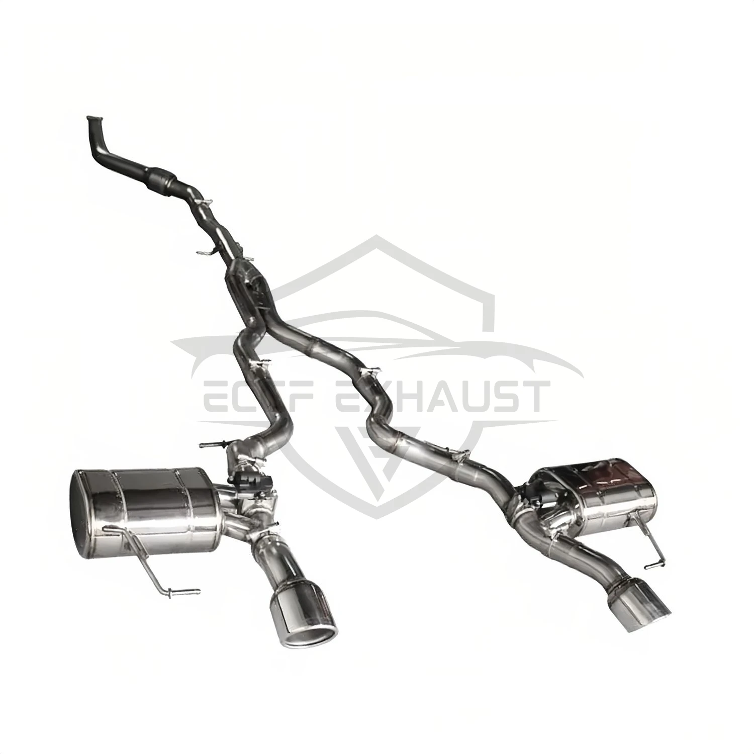 

Sporty Exhaust Sound Valved Catback Exhaust For Jaguar F-PACE 2.0T Performance Upgrade Easy Installation