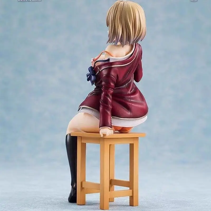 16cm aula de la élite Kikyou Kushida sentado Anime figura modelo colección de estatuas decoración de escritorio ornamento Fans Juguetes
