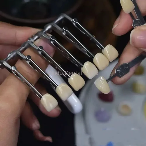 Imagen 2 del producto Abrazaderas hexagonales Ceramist dentales, Clips de seis dientes para acristalamiento, herramienta auxiliar de porcelana por lotes, laboratorio de técnico Dental