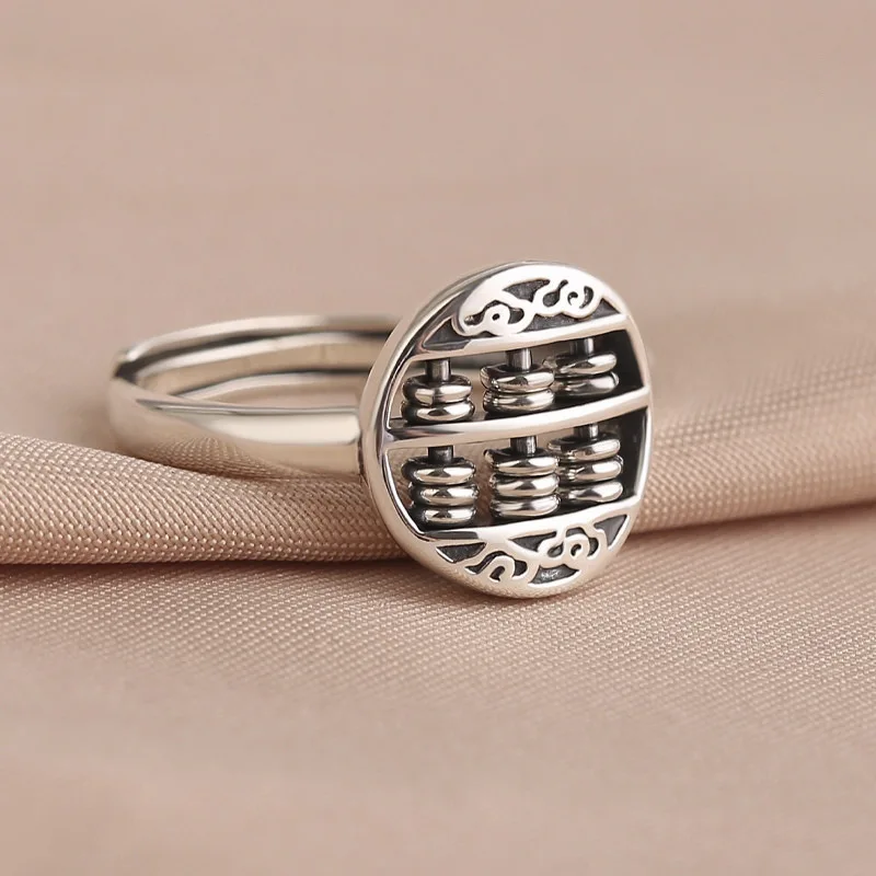 New Silver Plated Opening Adjustment Ring Small Design Ring Party Hip Hop Jewelry Gift Jewelry