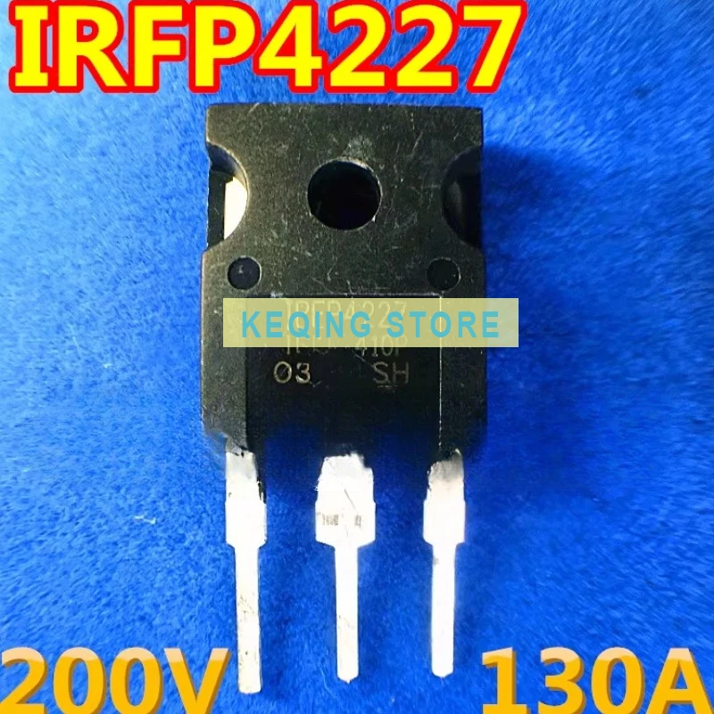 10PCS Used+Not NEW+Send after Measure Original word original code, disassemble the FET IRFP4227 130A 200V high current