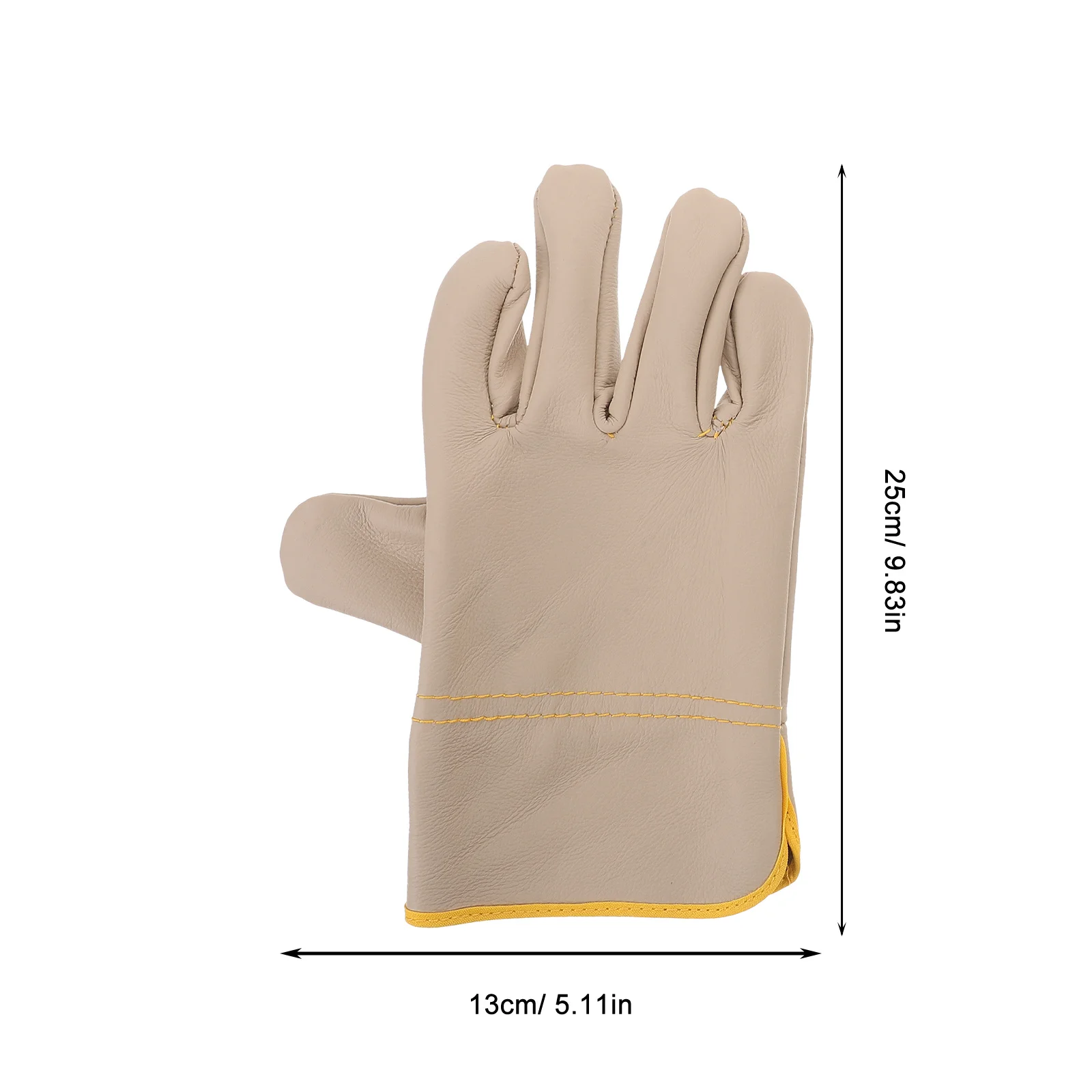 1 ペアの耐熱作業用手袋、男性用の滑り止め保護手袋、さまざまな作業環境で着用可能