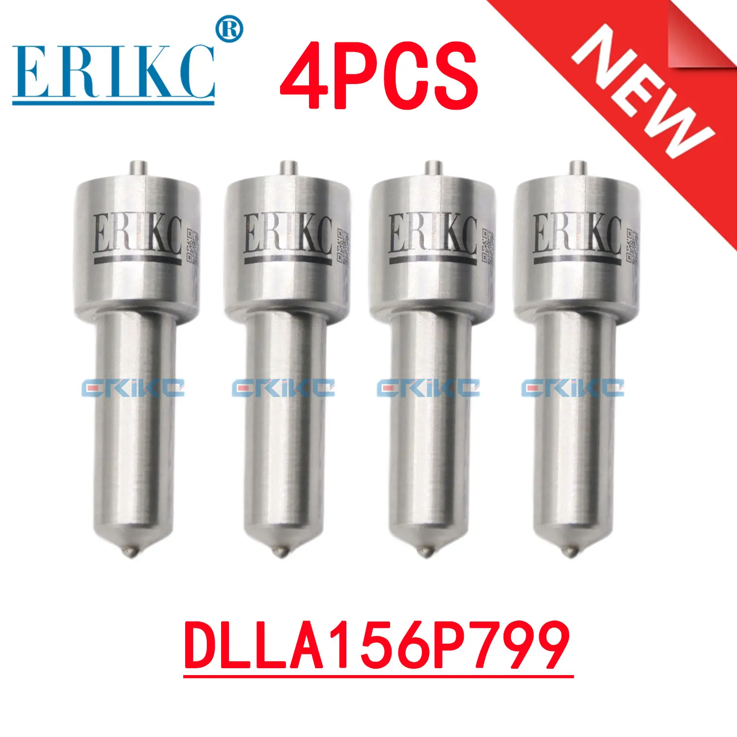 

4PC DLLA156P799 Diesel Fuel Injection Nozzle DLLA 156 P 799 Common Rail Injector Nozzle DLLA 156 P799 for ISUZU 4HJ1 095000-5004