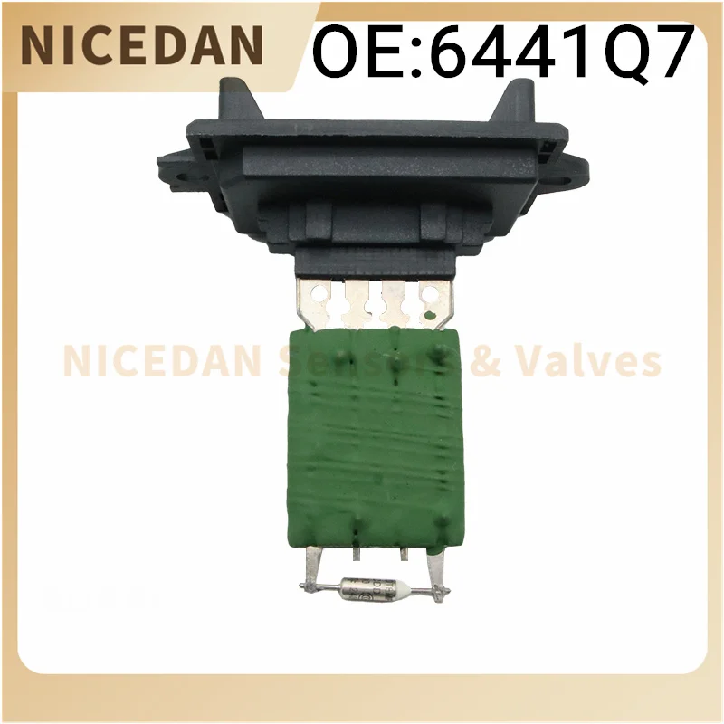 

6441Q7 Heater Blower Motor Resistor For Peugeot 1007 1.4 1.6 For Citroen C2 C3 1.1 1.4 1.6 New Car Part Accessories 6441.Q7