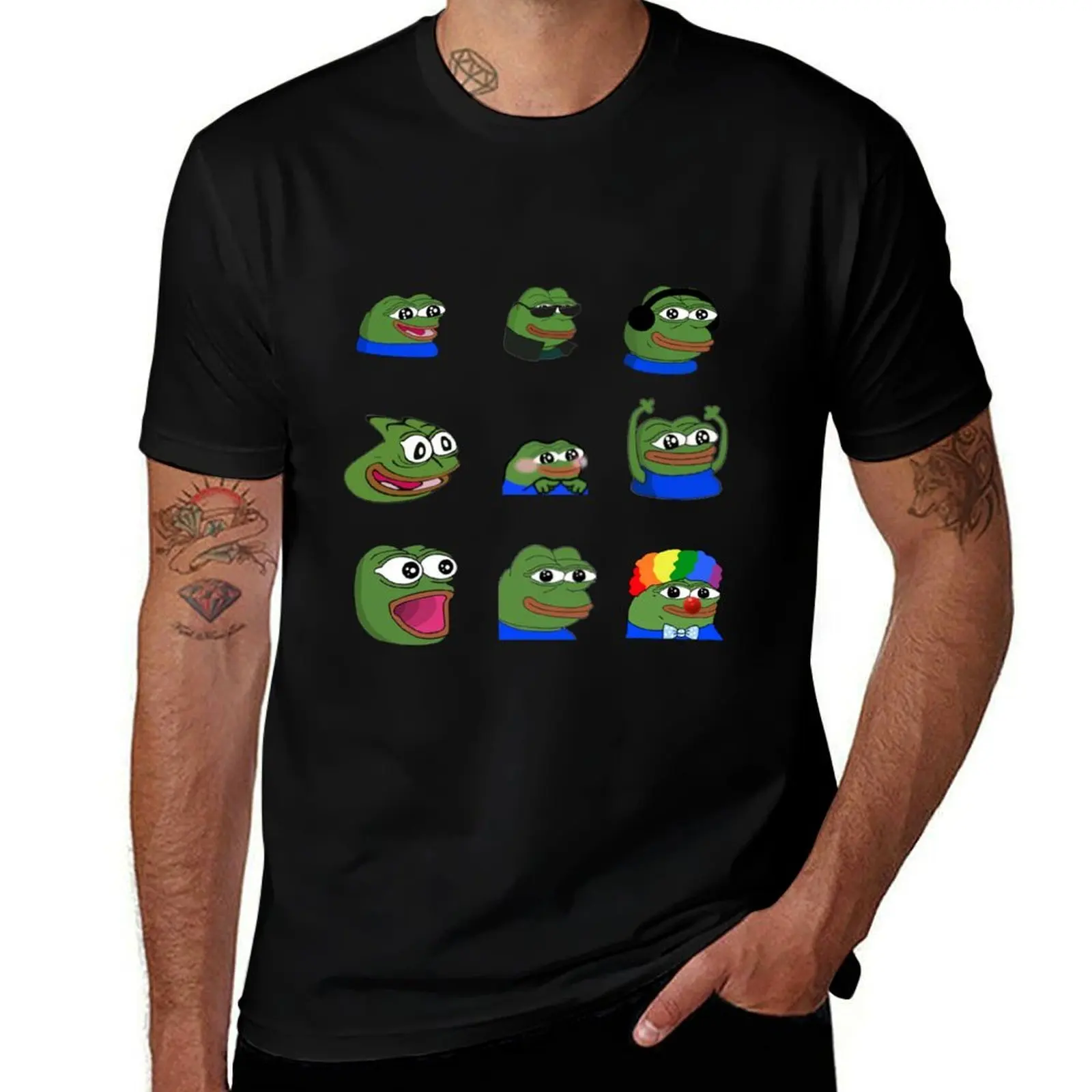 Peepo Emotes T-Shirt Sun Block Outdoor T-Shirt