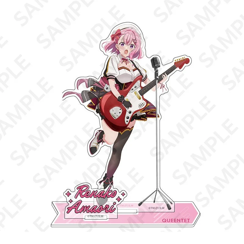 No Way I Can Be Your Girlfriend! Komari Yumesaki Shiki Takamori Popular Anime Character Acrylic Stand Gift for Fans Keychain