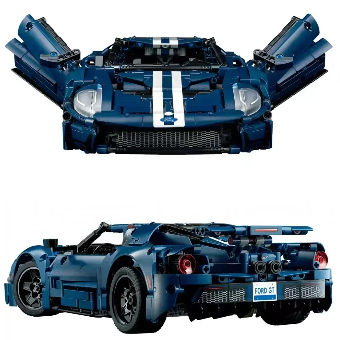 2024 Ford GT Muscle Sports Car Technical MOC 42154 Building Blocks Model Racing Vehicle Assemble Bricks Toys for Kids Adult Gift