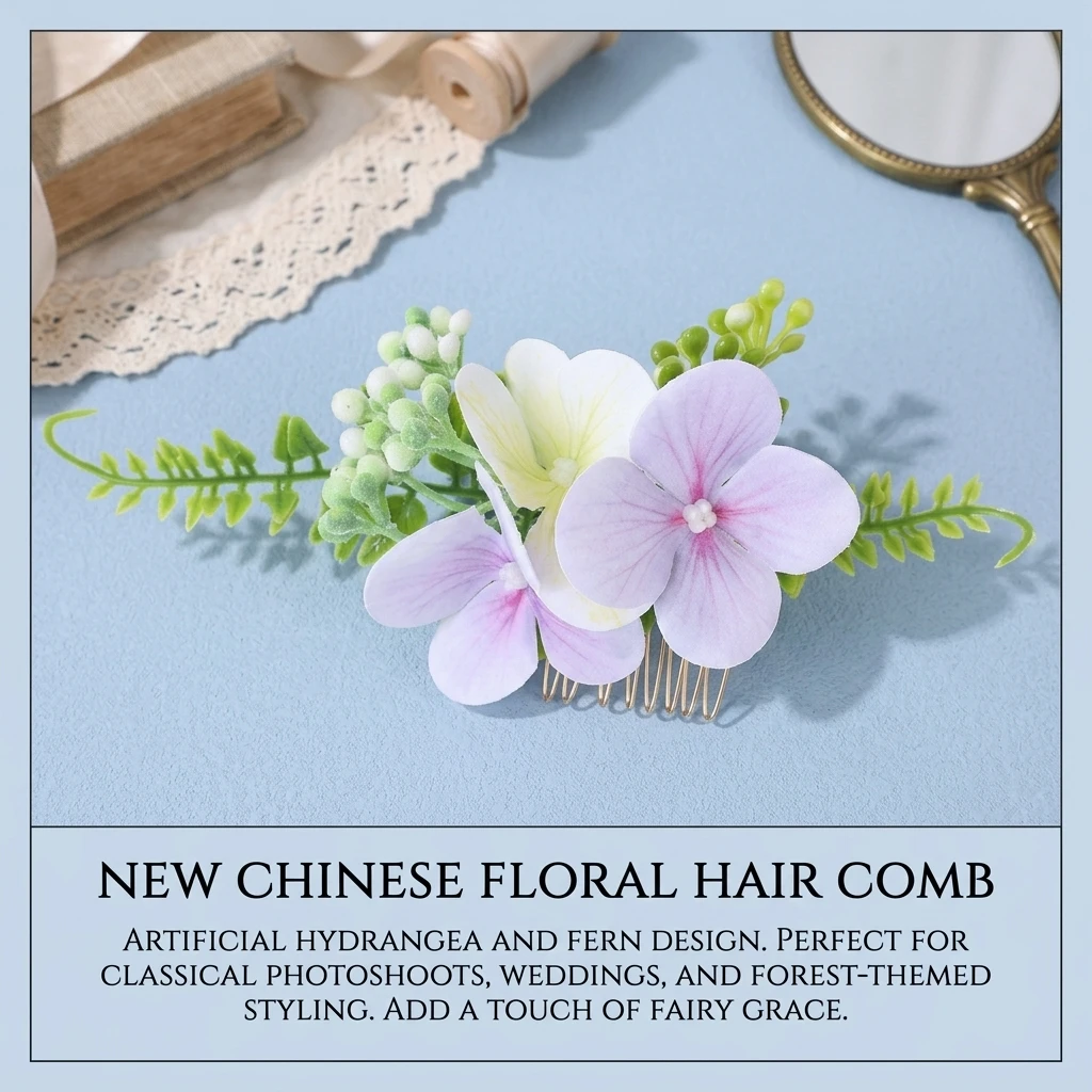 Conjunto de Pente de Cabelo Fl - Women Accessories Gift Set avaliação e preço