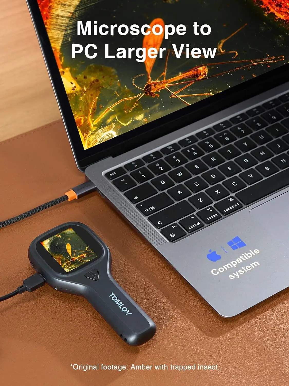 TOMLOV P10 Evo  Handheld Microscope LED Light - Error Coin Magnifier for Collectors, Portable Jewelers Loupe for Adults & Kids