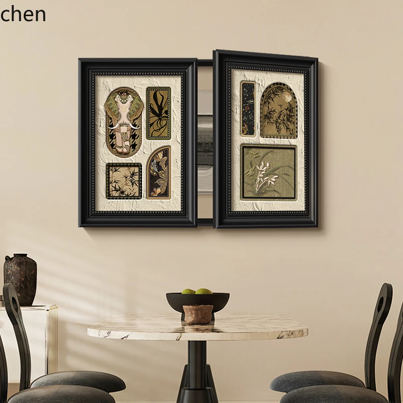 Electric Meter Box Decorative Painting Restaurant Hanging Painting Covering Distribution Box No Drilling Required