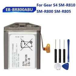 Batterie de remplacement, EB-BR800ABU EB-BR810ABU EB-BR170ABU, pour Samsung Gear S4 SM-R800 SM-R810 SM-R805, pour montre connectée