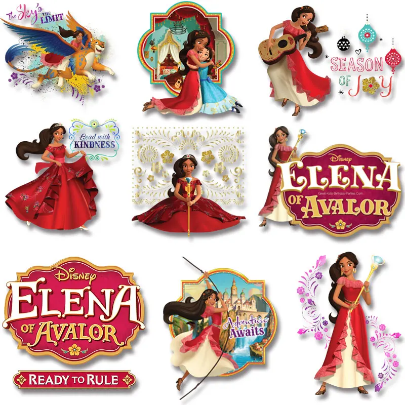 

Elena of Avalor Lead with Kindness Season of Joy Iron-on Transfers for Clothing Easy to Use DIY Appliques