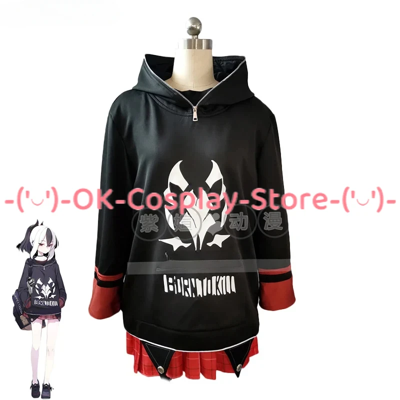 Game Blue Archive Onikata Kayoko Cosplay Costume Women JK Uniforms Party Suit Hooded Coat Skirts Halloween Outfits Custom Made