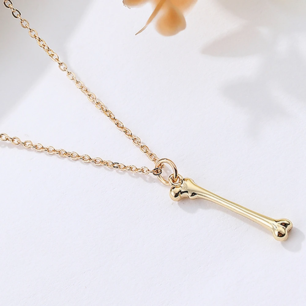 Catuni Orthopedics Tibia Medicine Necklace Copper Pendant Medical Exquisite Accessory Jewelry Birthday Gifts for Doctors Nurses