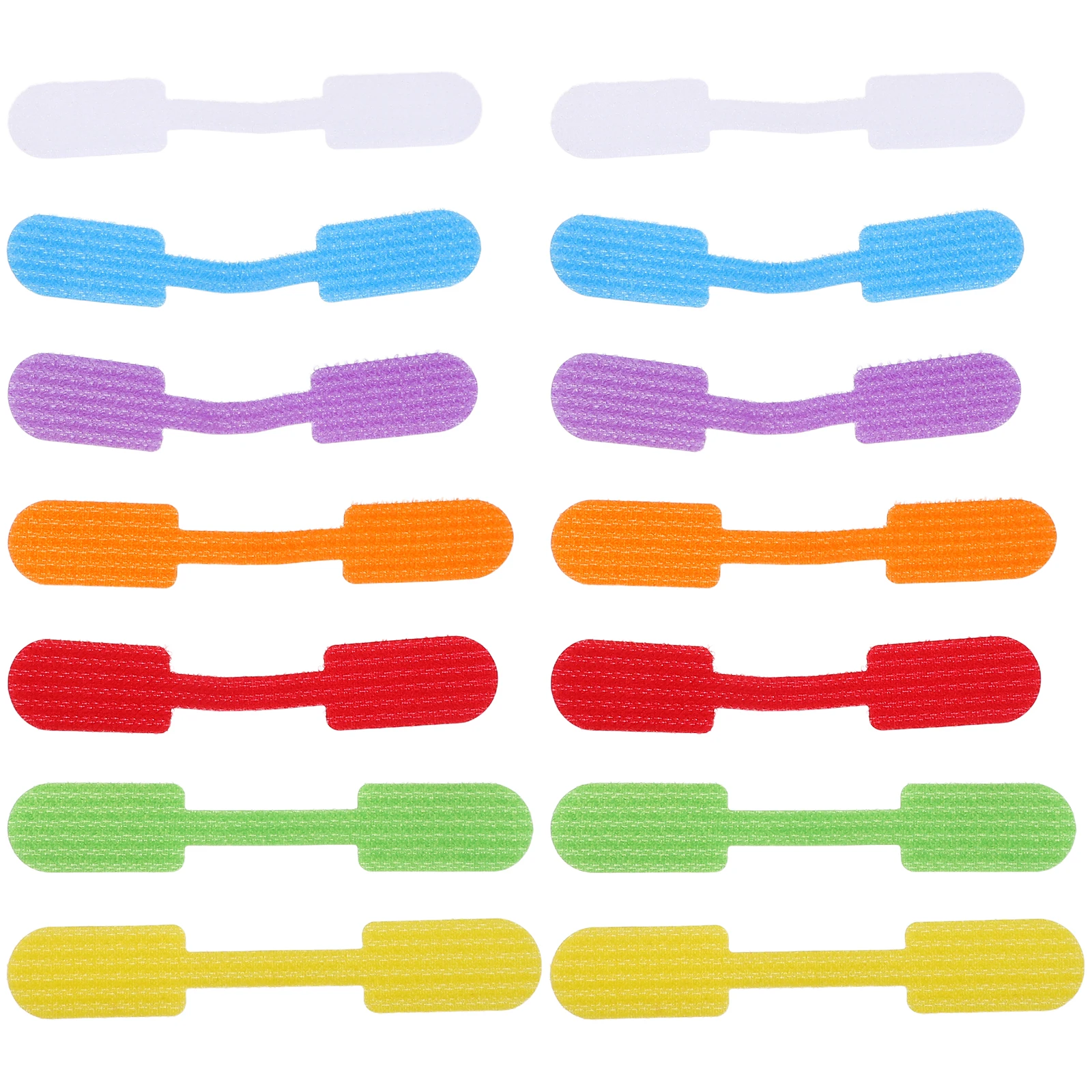 

40pcs Cable Labels Multi Color Writable Cable Tags For Easy Identification Self Adhesive Cord Labels For Wire Management Markers