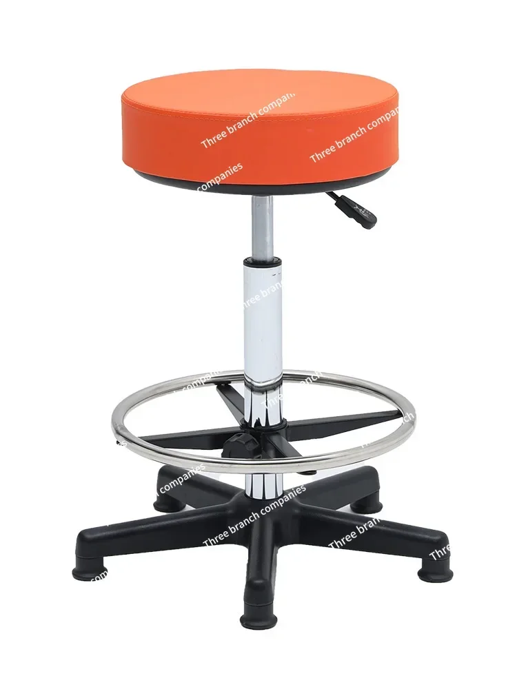 

Bar stool lift makeup round stool laboratory high chair beauty barber shop chair household backrest rotating stool