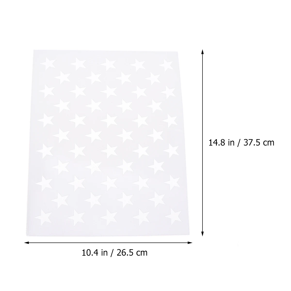 

3pcs Star Spray Stencils Hollow Drawing Templates for Wall Fabric Painting Crafts Plastic Decoration Tool Wall