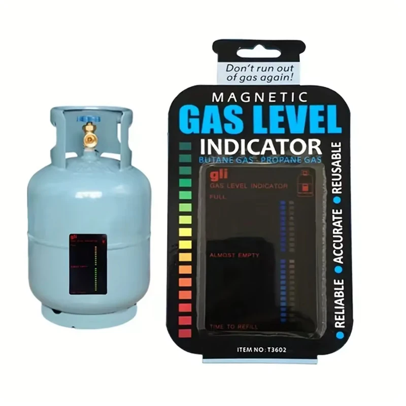 Gas Indicator Level Practical Propane Butane LPG Fuel Gas Tank Level Indicator For Home Kitchen Outdoor Use