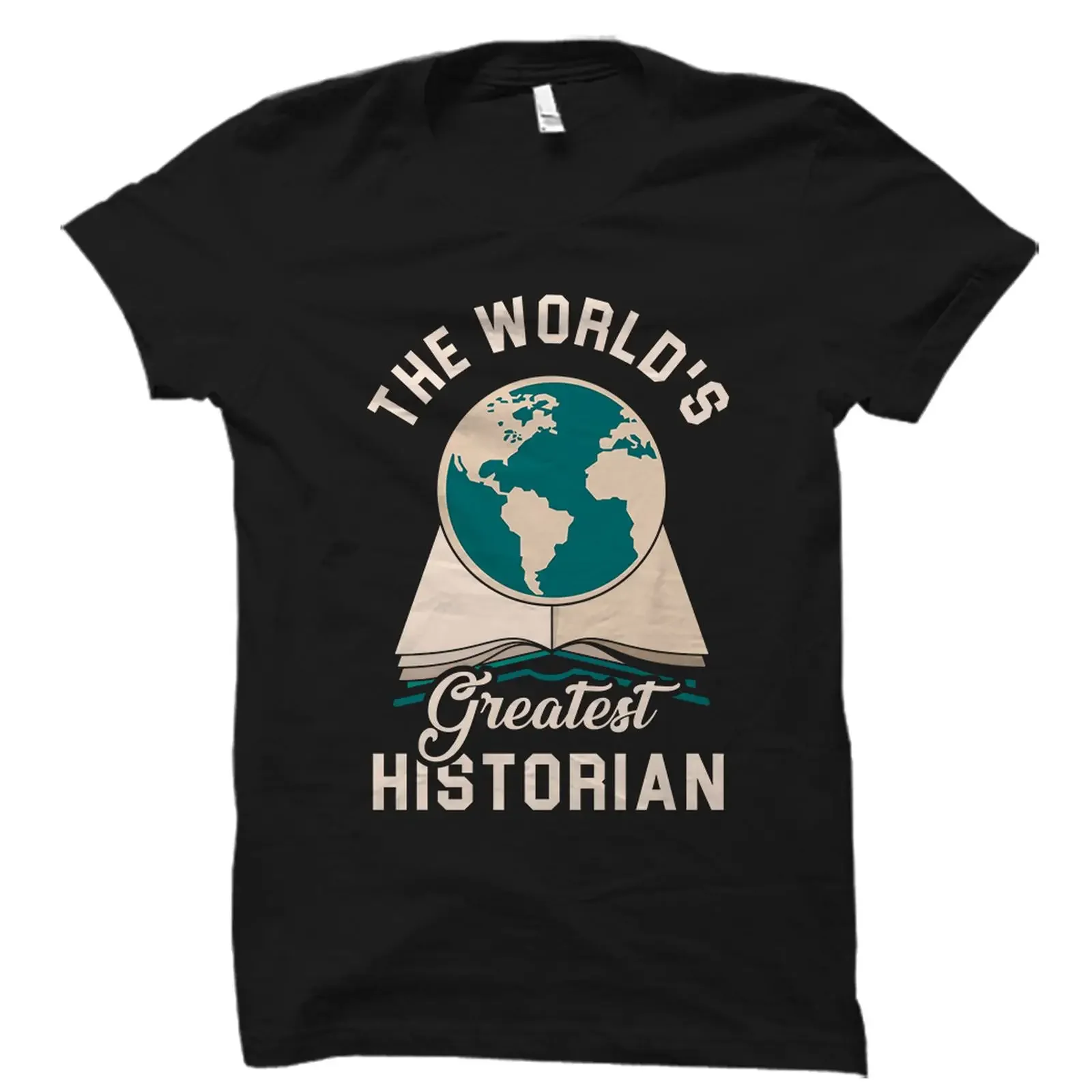 The World's Greatest Historian T Shirt History Studies For Teacher Appreciation vintage Washed Stretched graphic Unisex Casual
