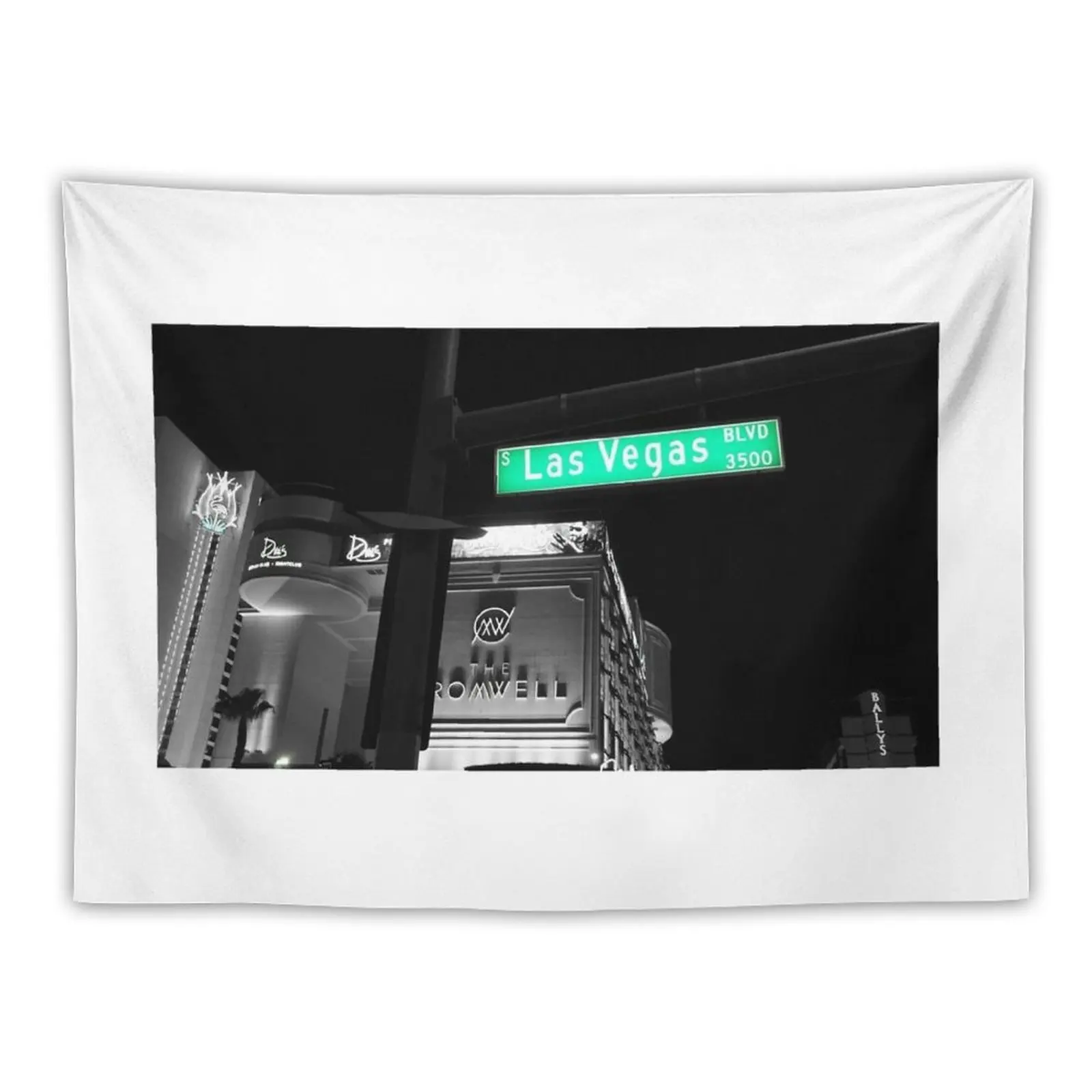 

New Vegas Street signs Tapestry Room Decore Aesthetic Decoration Room