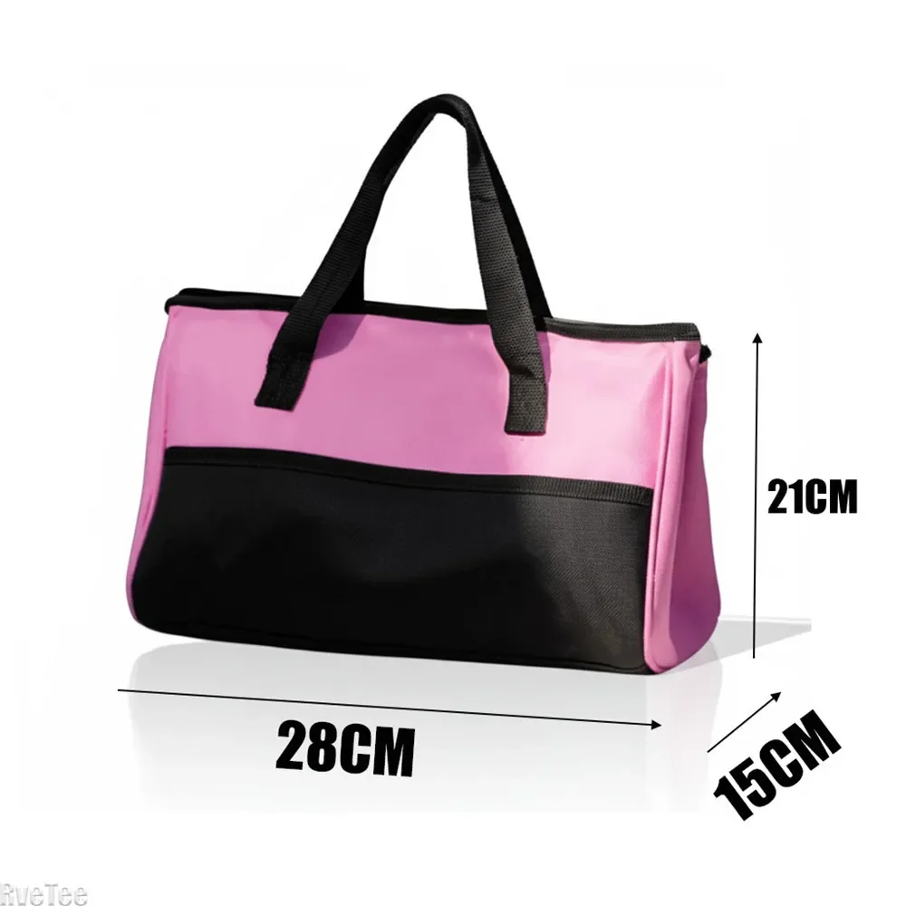 Cute Pink Tool Bag - Simple & Portable Pouch Organizer for Electrician Tools Storage, Home & Work Use
