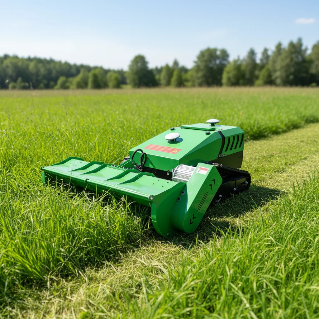 UR1000E-17 Crawler-Type Cordless Battery-Powered Industrial Brush Cutter Heavy  Garden Slope Trimmer Weed Cutting Machine