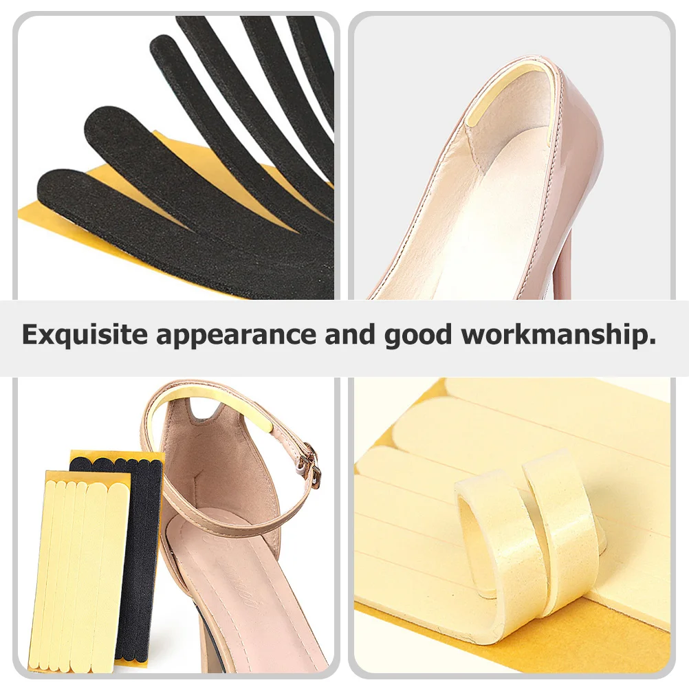

Shoe Heel Patches High Heel Liners Anti-Slip Non-Skid Wear-Resistant Foot Protector 6 Sheets High-Heel Patches