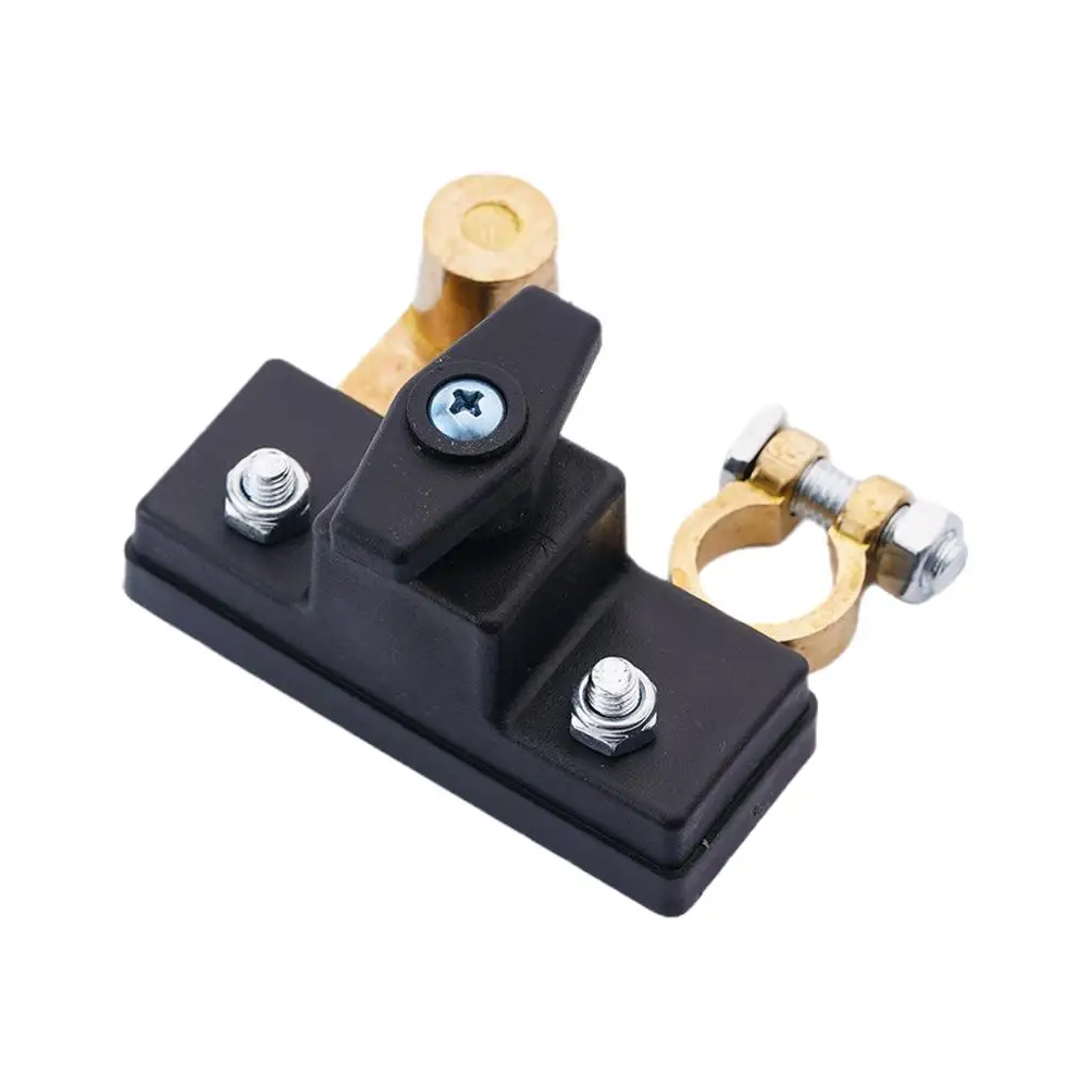 

1 шт., ручной автоматический выключатель для автомобильного аккумулятора, защита от утечки, универсальные автозапчасти 6 В/12 В/24 В