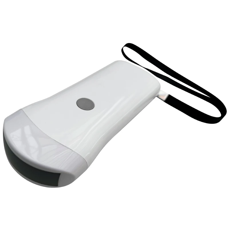 3.5MHz Convex Probe 80 Probe Elements 8 Channels Veterinary Animals Wireless Handheld Ultrasound