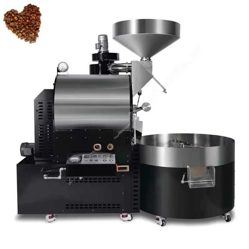 Hot Air Roasting Industrial 15kg Commercial Coffee Roaster Machine