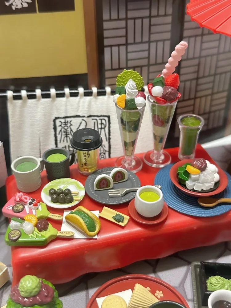 리멘트 캔디 토이 미스터리 박스 미니어처 티 월드 애니메이션 피규어 컬렉션 블라인드 박스 가샤폰 수집용 모델