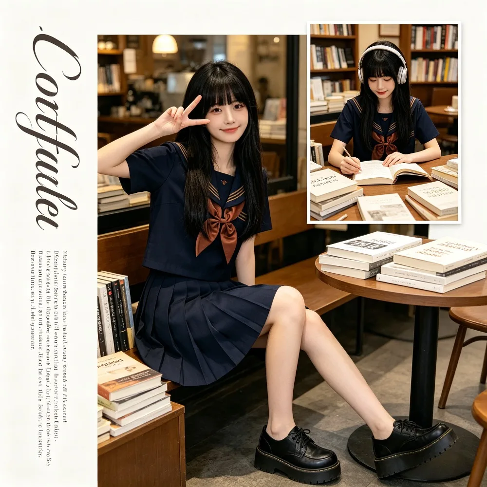 ensemble-uniforme-scolaire-cyan-tea-jk-haut-a-manches-longues-assorti-a-une-jupe-courte-plissee-tenue-de-style-universitaire-japonais-pour-un-usage-quotidien-sur-le-campus