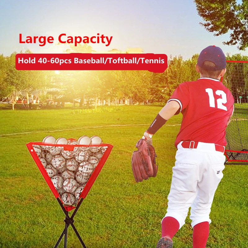 Factory Wholesale  Portable Baseball Softball Ball Caddy for Holding Balls