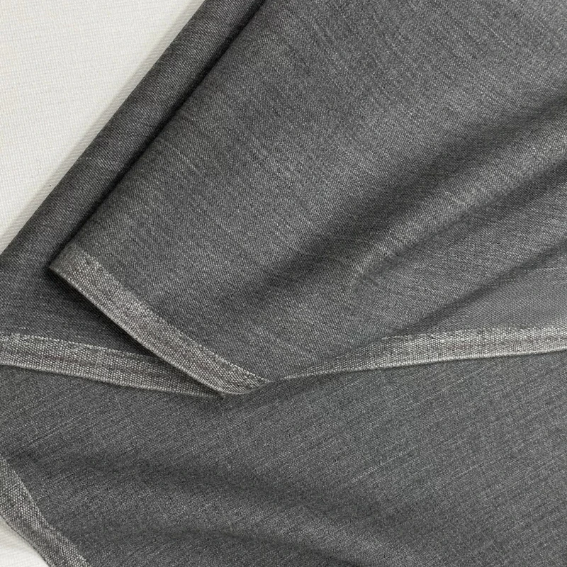 

L100XW145CM Imported Worsted Tweed Wool Fabric Lightweight Spring Autumn Dress Suit Haute Couture DIY Sewing Accessories