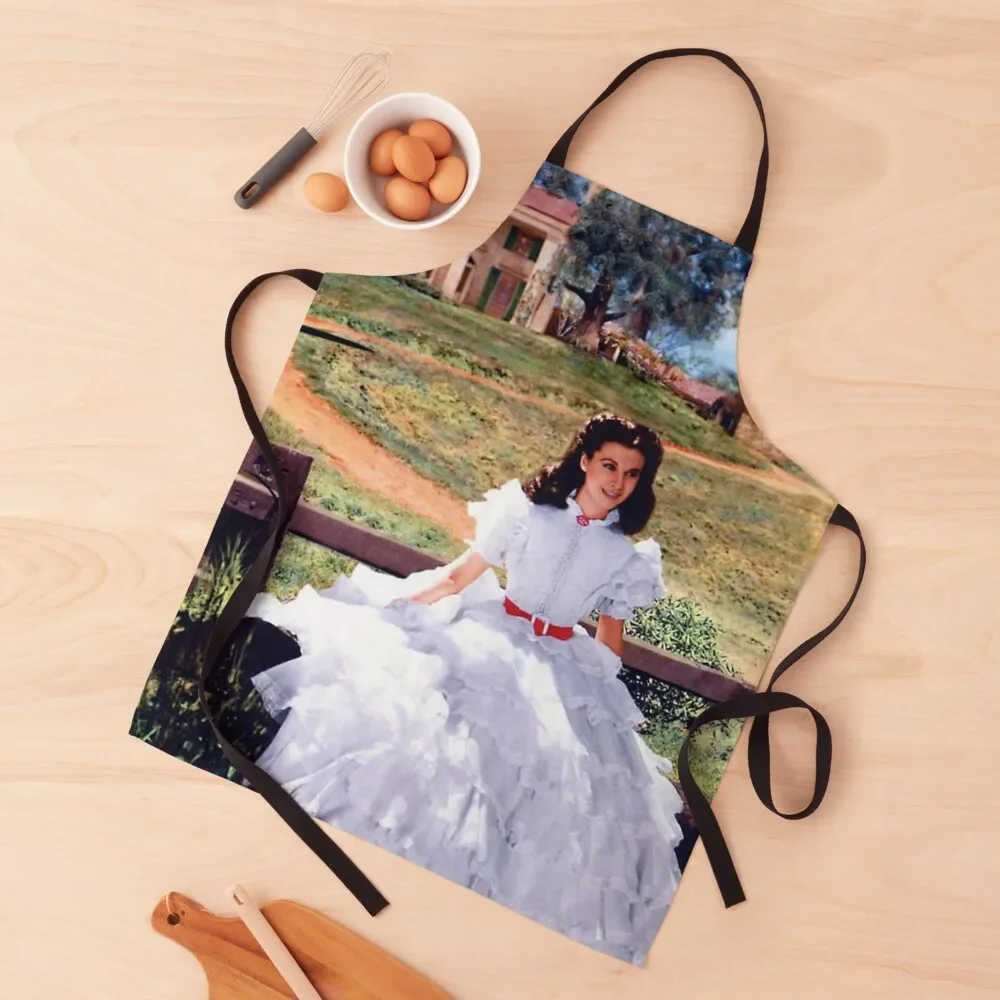 

beautiful woman white dress Apron Cute Kitchen bib Chef jacket men Apron