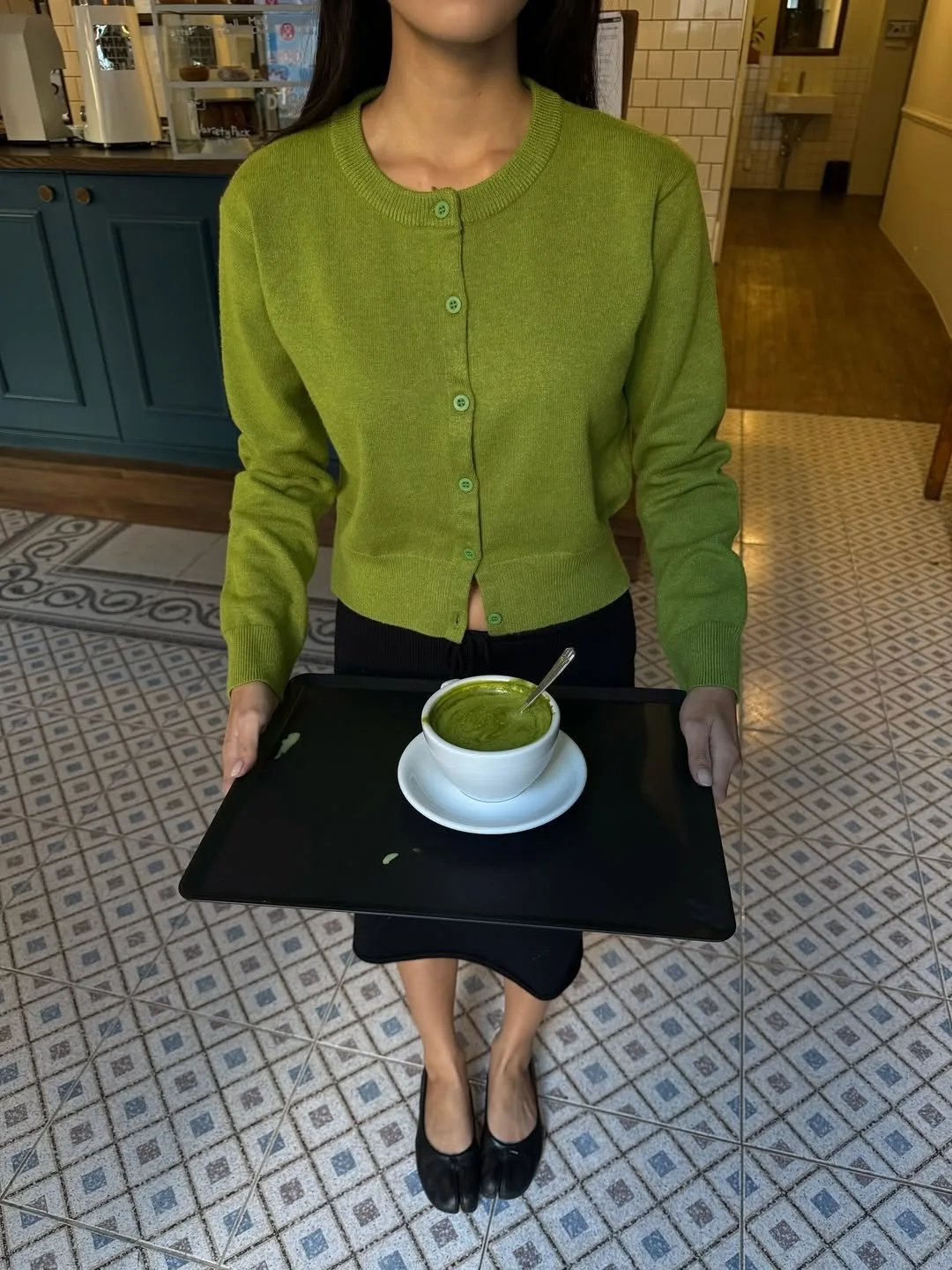 Women's Lightweight Open Front Knit Cardigan with Long Sleeves