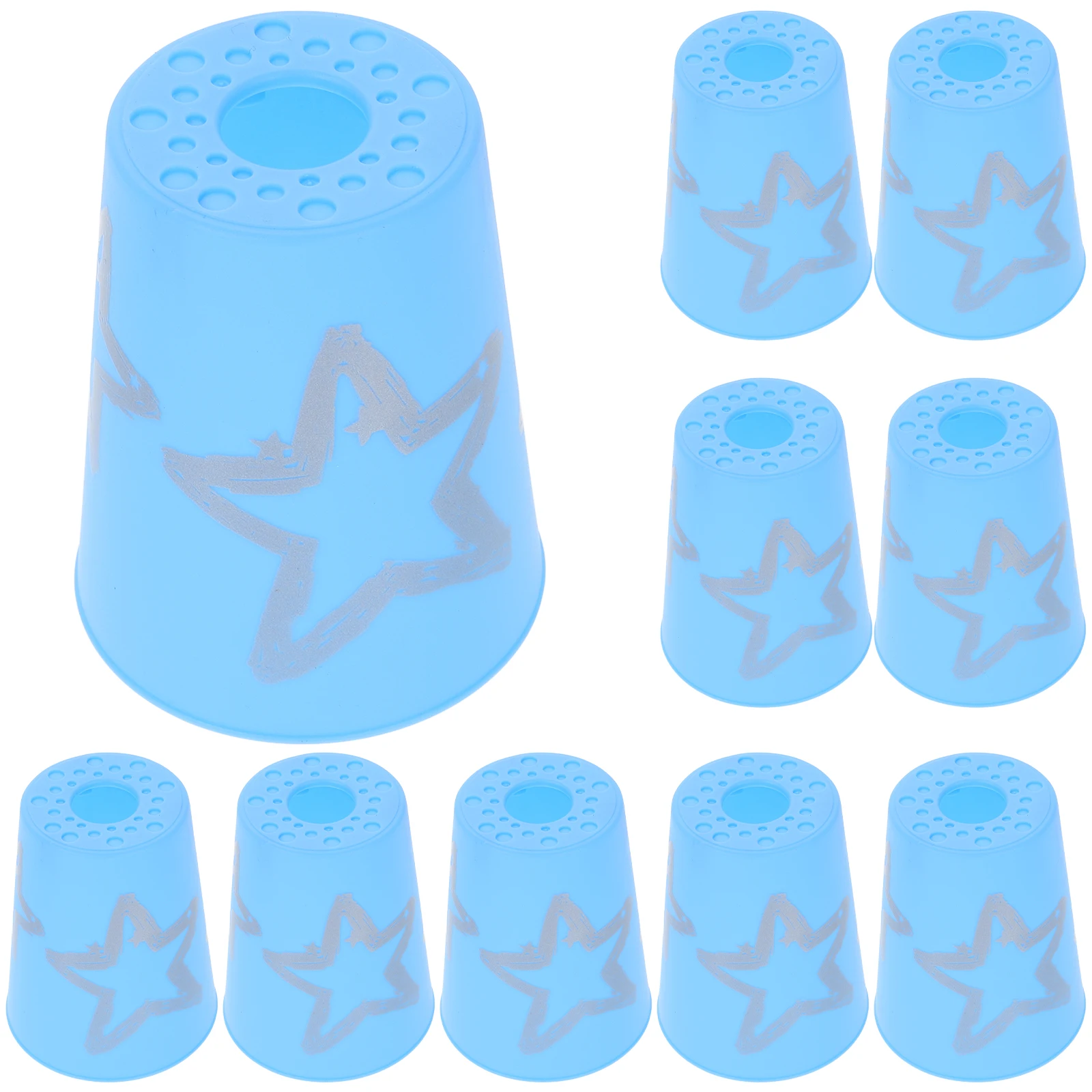 

12pcs Cups Games Set Creative Stackable Cups For Adults Matching Training Set