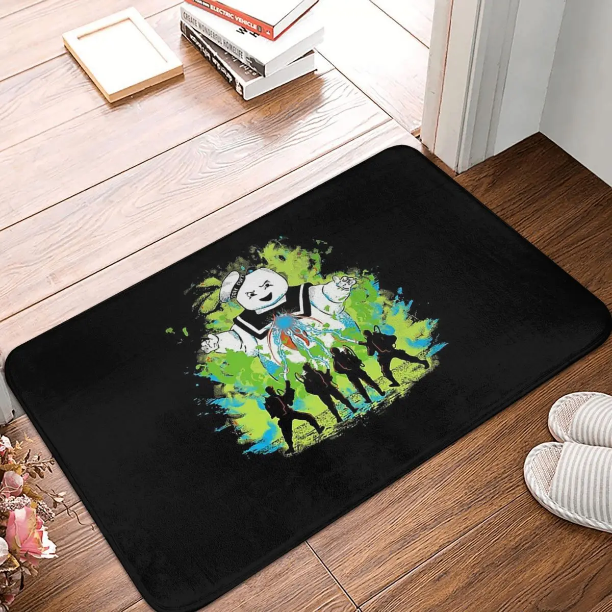 Ghostbusters Bedroom Mat Stay Puft Doormat Kitchen Carpet Outdoor Rug Home Decor