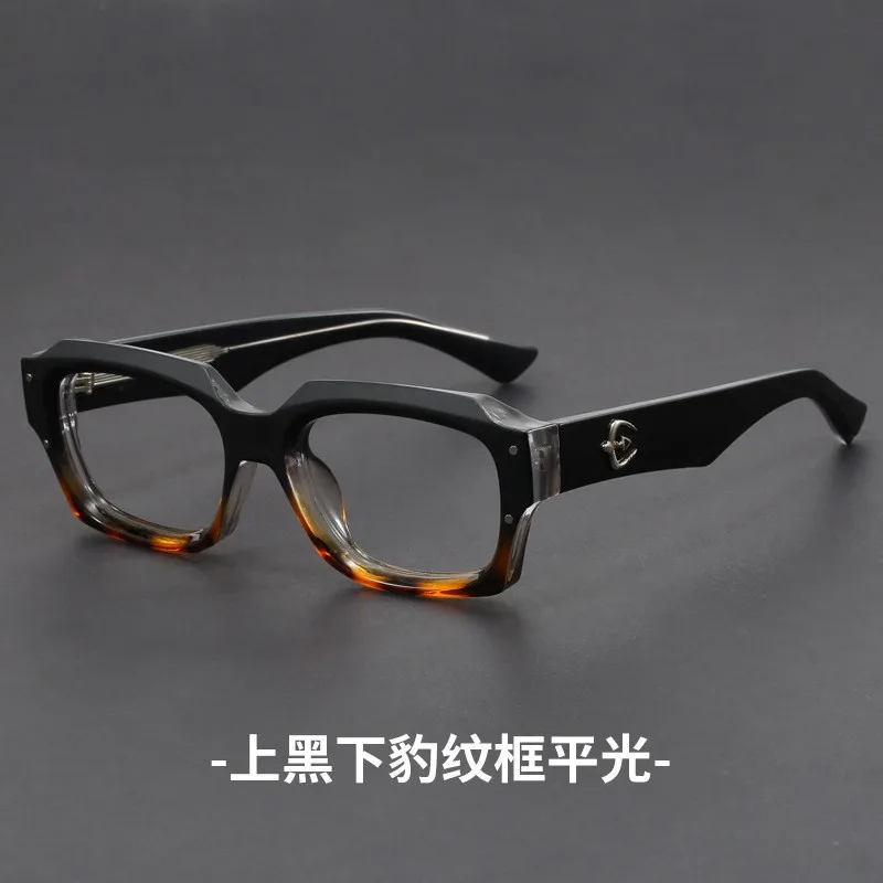 نظارات قراءة رجالية فاخرة عصرية مربعة سوداء عتيقة للنساء العدسات TR90 نظارات مكبرة Y2K عدسات طبية للنساء