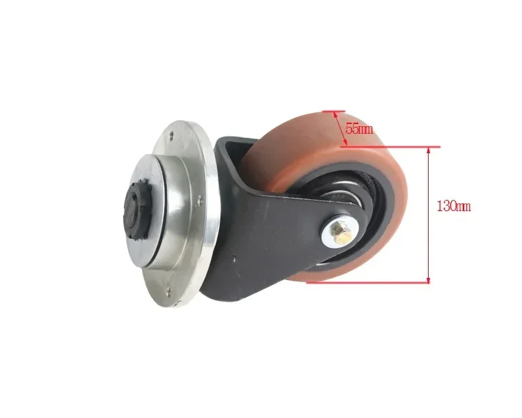 Support Wheel, Forklift Parts 0009903570 130*55 PU Caster Wheel For Linde 1157/CDDES16RS