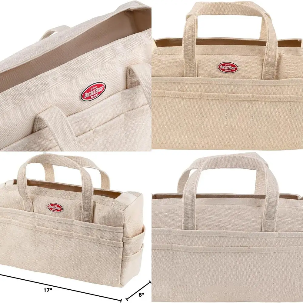 

Original Rigger's Tool Bag - Bucket Boss Beige, Natural Series (60002)