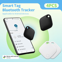 RSH GPS Bluetooth Tracker Smart Mini tag Work With Google's Find Hub For Android Xiaomi  Samsung Pet Bag Finder Anti Lost Device