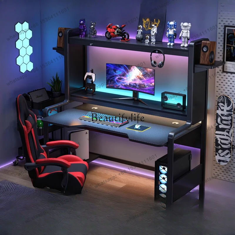 D30Computer desk Desktop hole board Bedroom learning and writing e-sports table