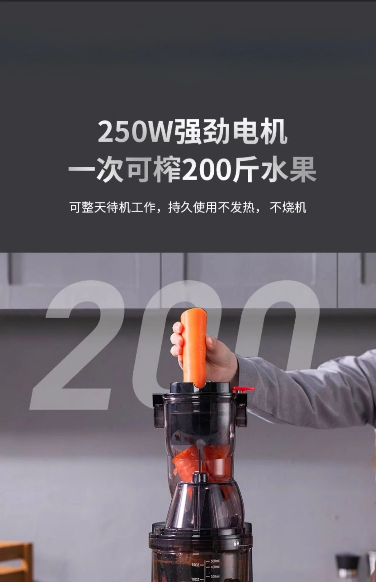 Machine à jus cru de séparation de jus de scories, stand commercial