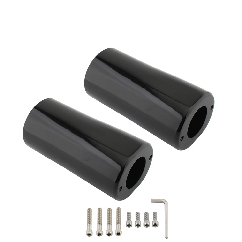 Motorcycle Front Fork Slider Protective Covers For Harley-Davidson 1200 Electra Glide FLH 15th Anniversary Fat Boy FLSTF 2005 view 4