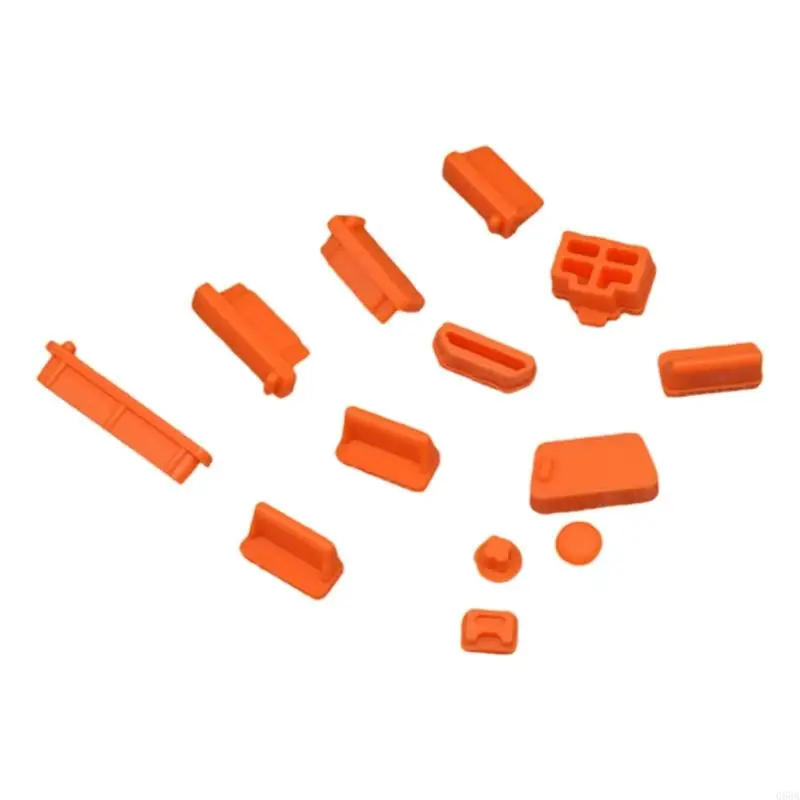 USB C HDMISイーサネットポートアクセサリーのアンチダストシリコンプロテクターダストプラグ